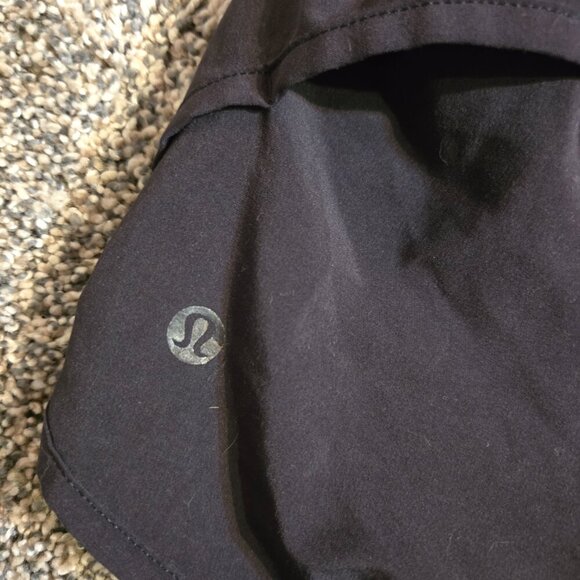Lululemon Speed Shorts Black 6 - Picture 3 of 4